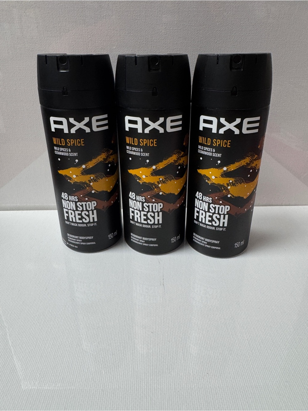AXE Wild Spice Men's Deodorant Body Spray - Black